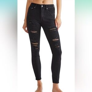 Aeropostale Charcoal High Rise Jeggings